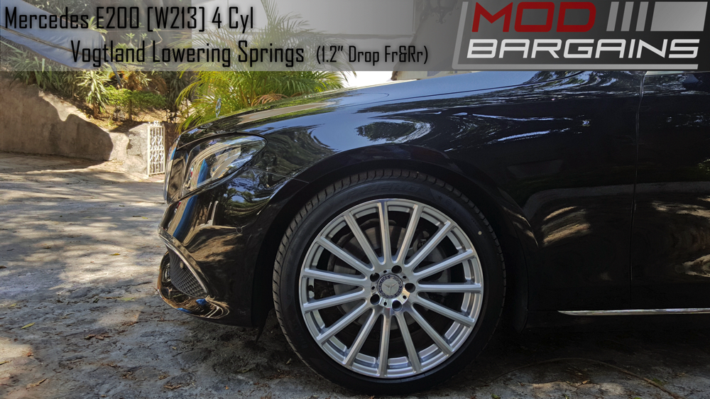 Vogtland Lowering Springs for 2017+ Mercedes Benz E200 & E300 [W213] 4